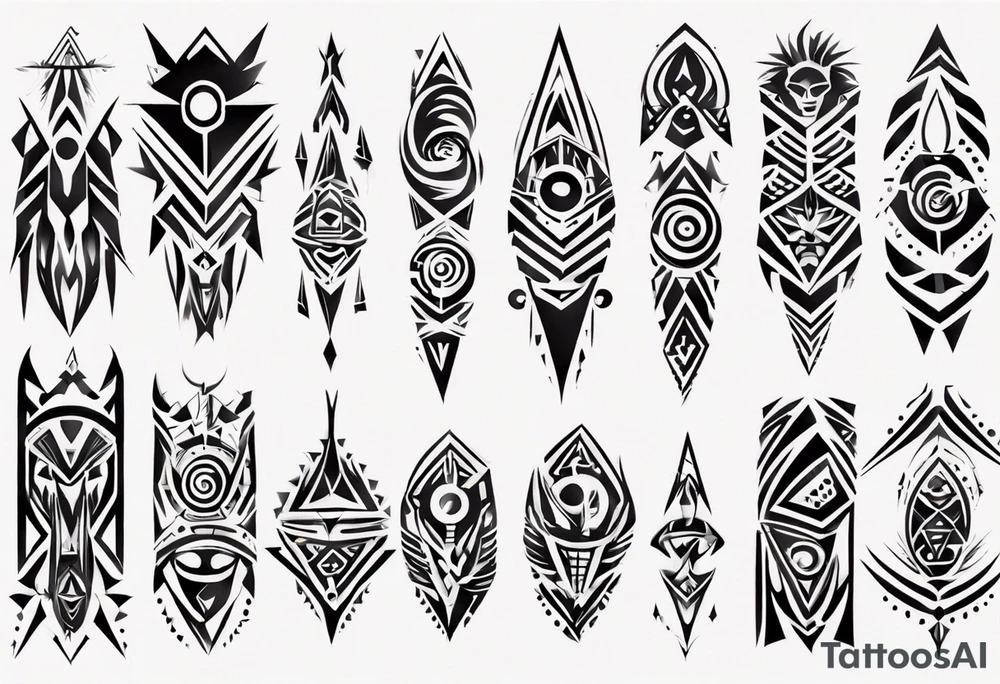 Un tribal tattoo idea