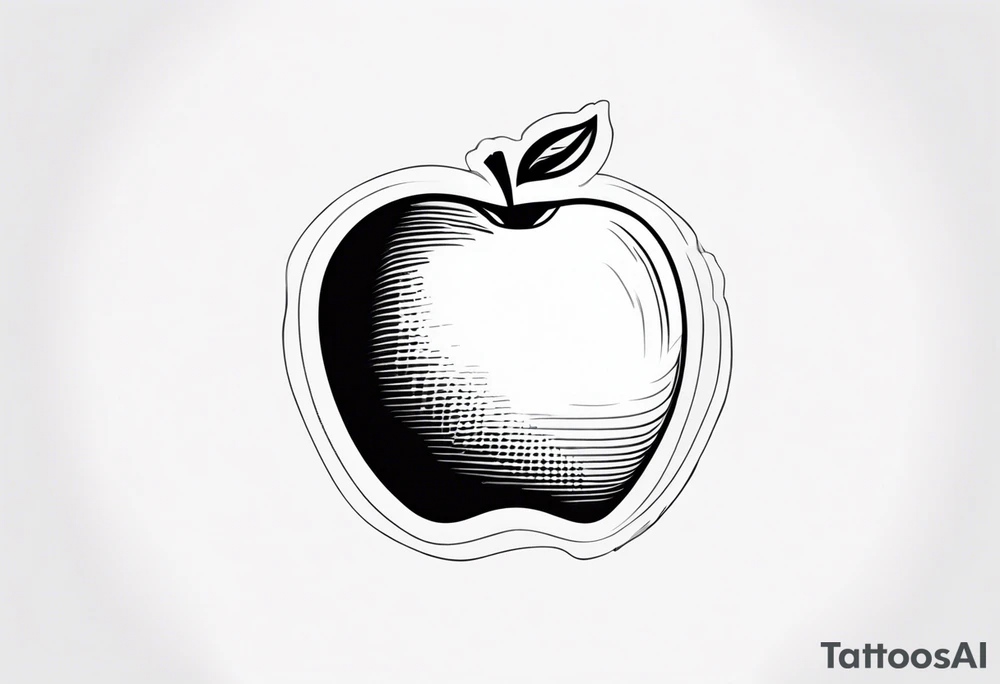 Apple, “Apple of my eye”, dad, bicep, feminine tattoo idea