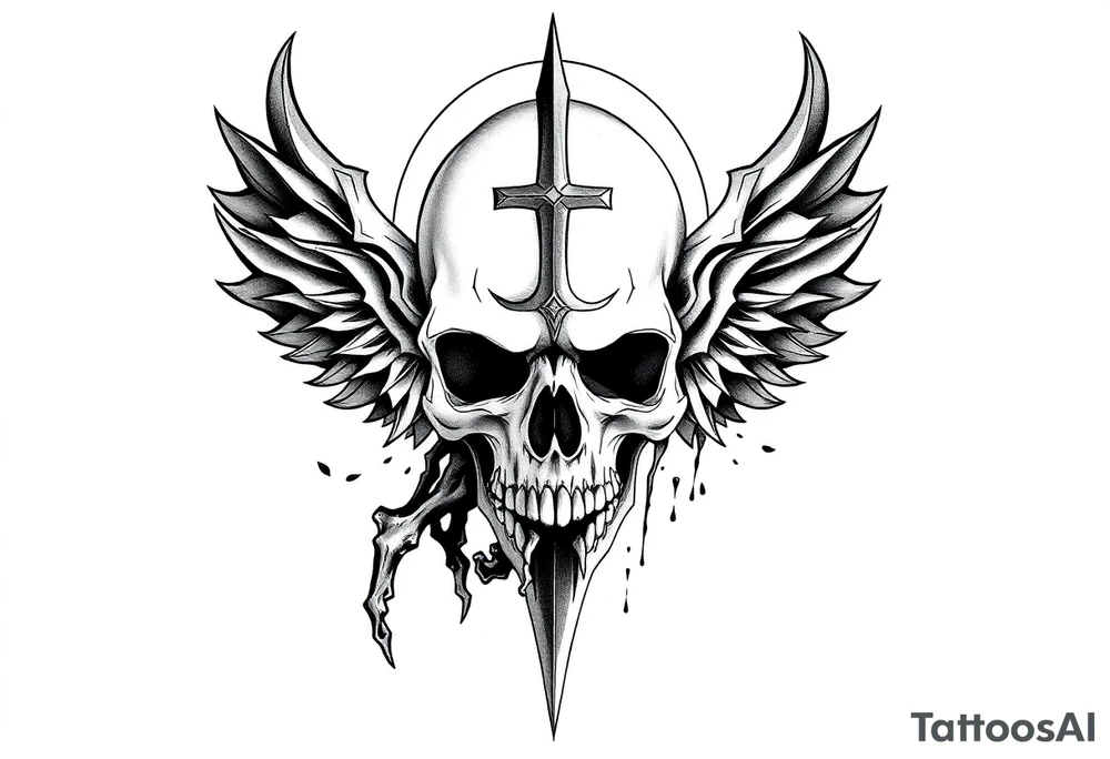 Death tattoo idea