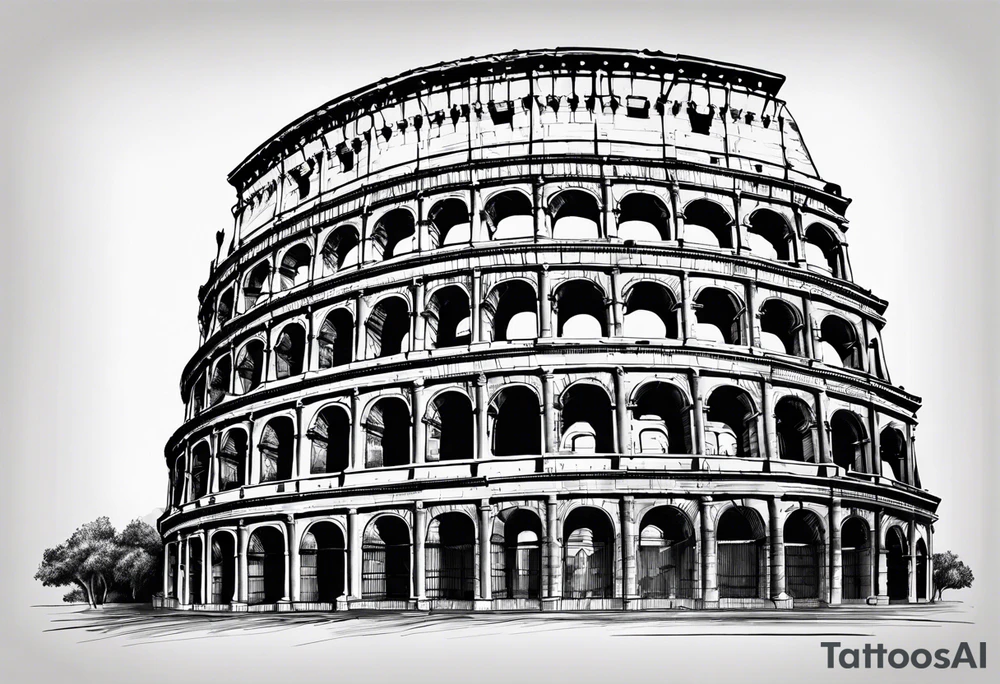 colluseum tattoo idea