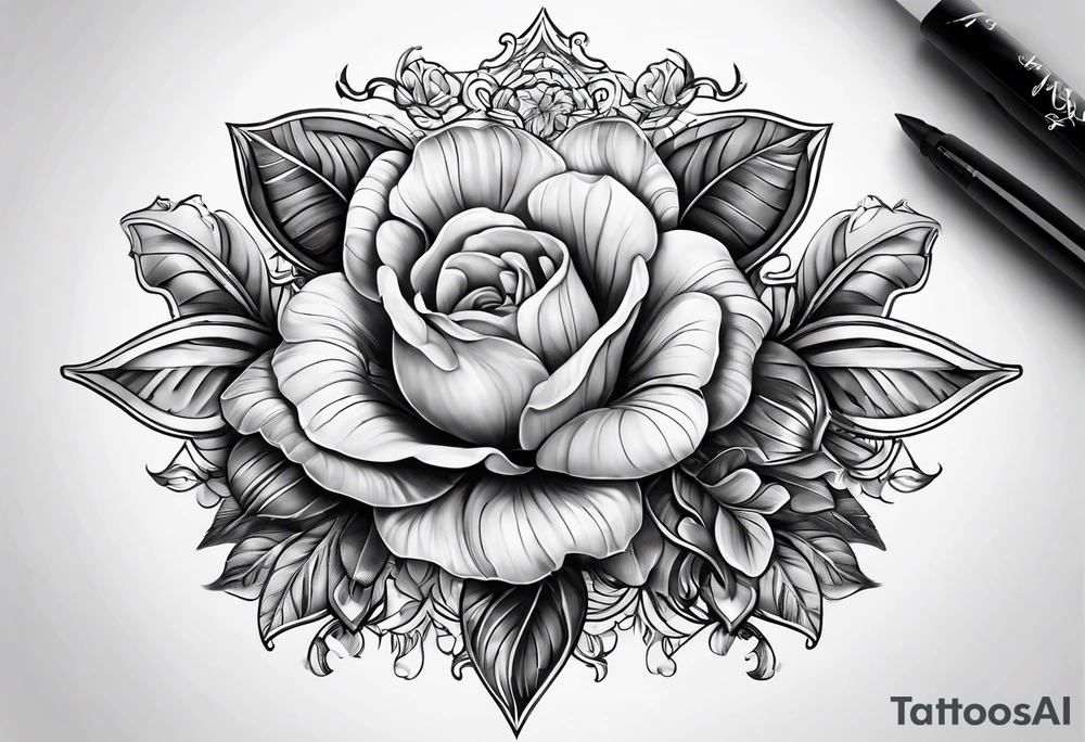 Write the word Nain tattoo idea