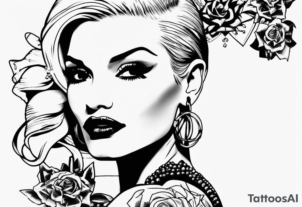 gwen stefani tattoo idea