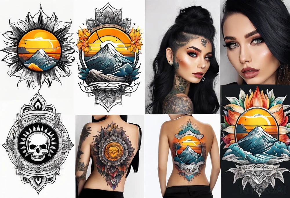Sunshine tattoo idea