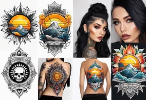 Sunshine tattoo idea
