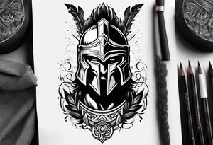 spartan tattoo idea