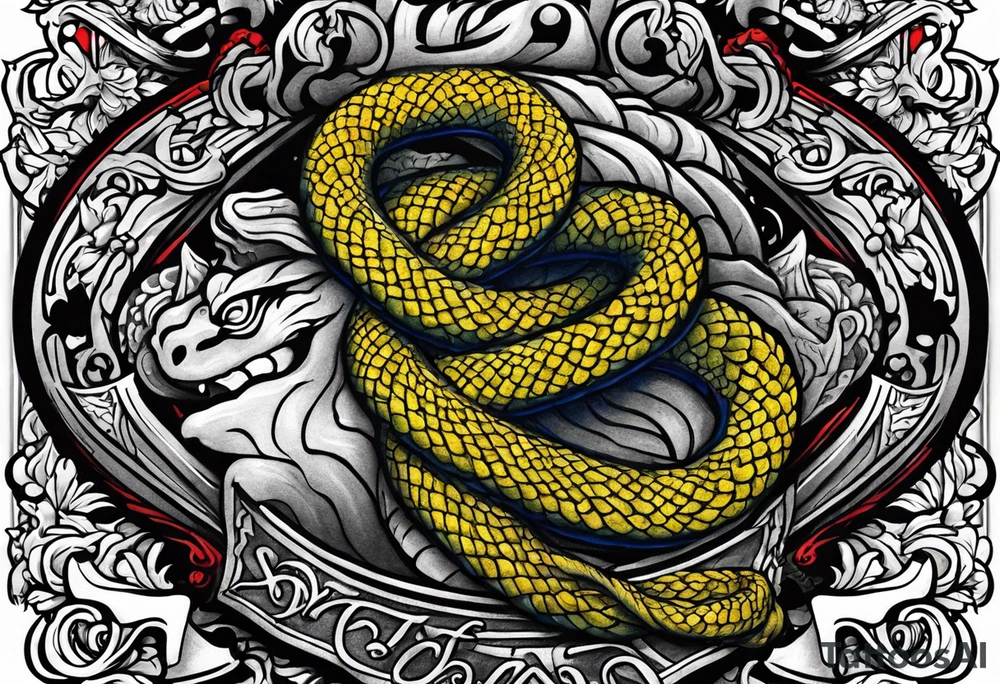 love your family, and dont tread on me tattoo idea