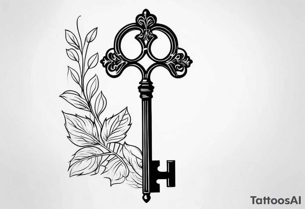 Skeleton Key tattoo idea