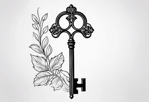 Skeleton Key tattoo idea