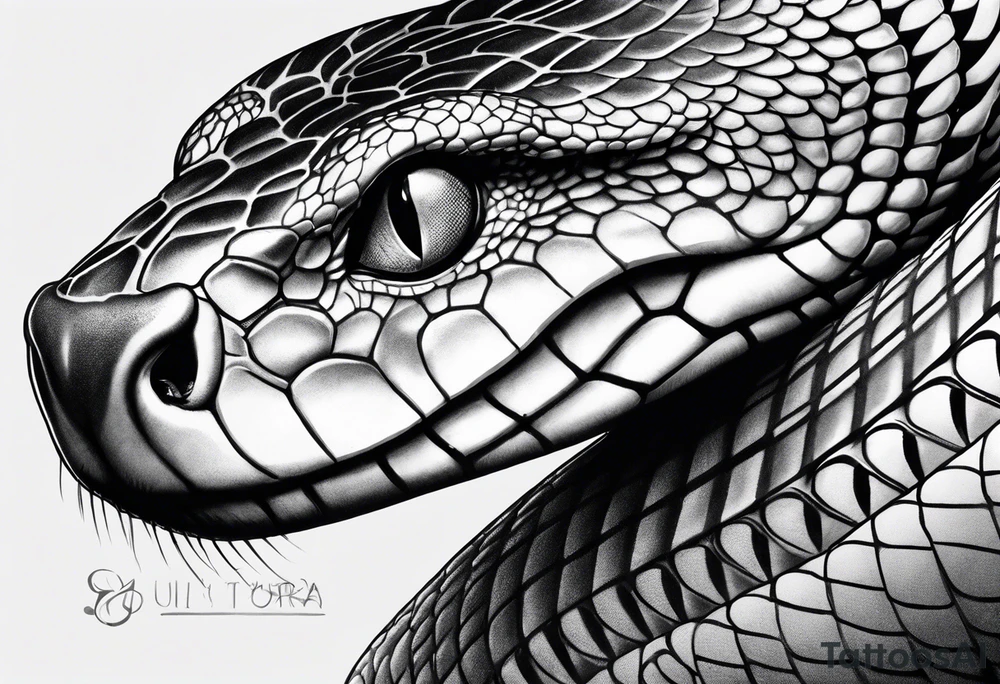 king cobra tattoo idea