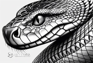 king cobra tattoo idea
