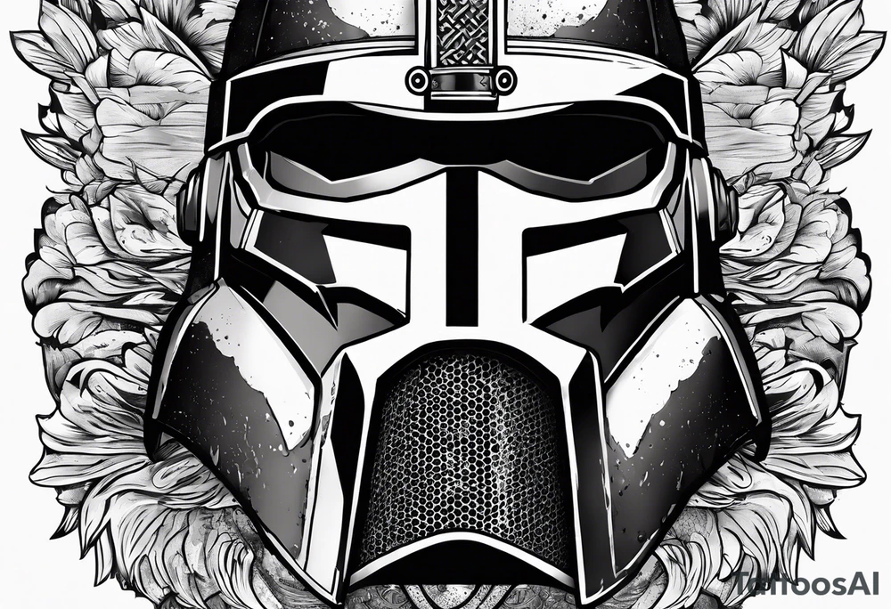 If your going thru hell keep going quote from Winston Churchill, wrapped around a spartan helmet. tattoo idea