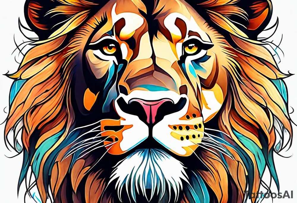 lion tattoo idea
