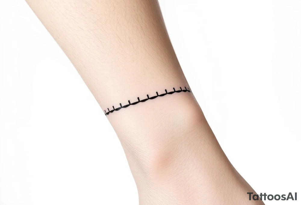 Silhouette arband tattoo idea