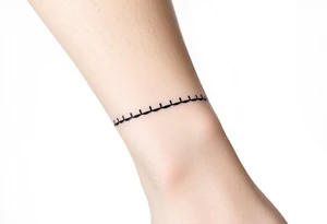 Silhouette arband tattoo idea