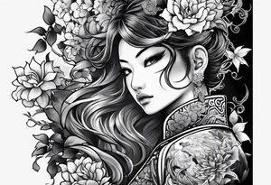 yakuza tattoo demon tattoo idea