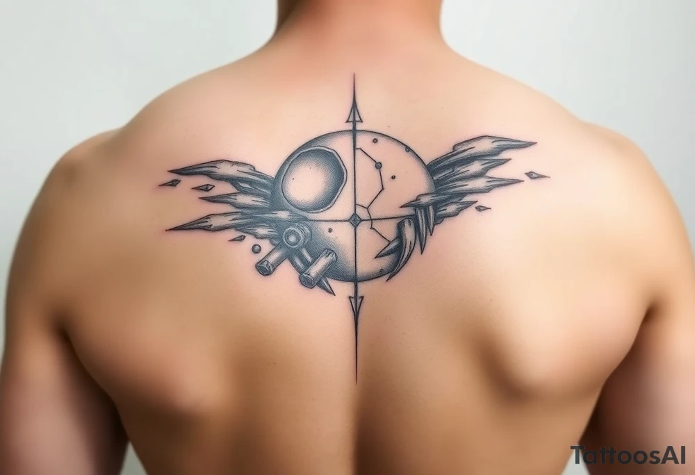 Death Star Trench tattoo idea
