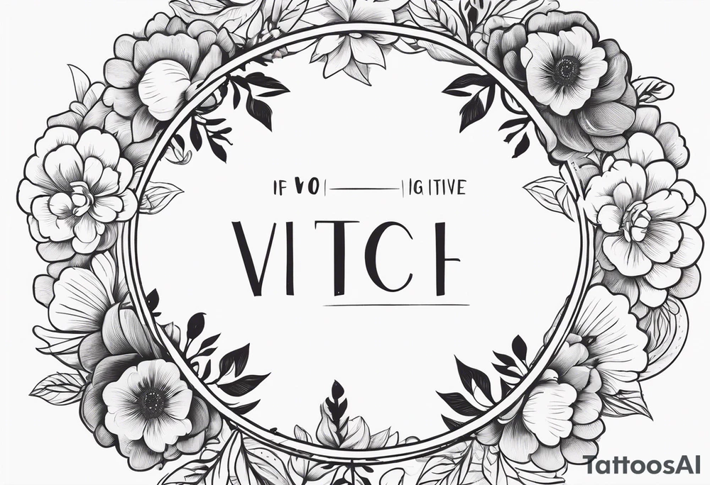 circle vignette frame surrounded by floral clouds tattoo idea circle vignette frame surrounded by floral clouds tattoo idea