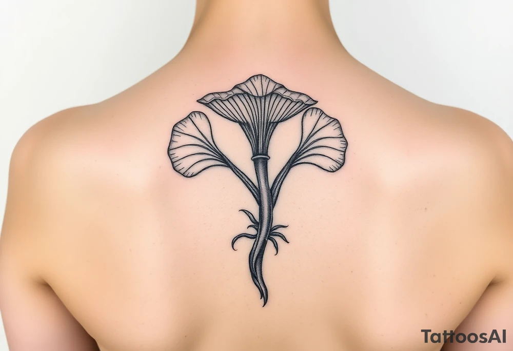 Tremella fuciformis tattoo idea