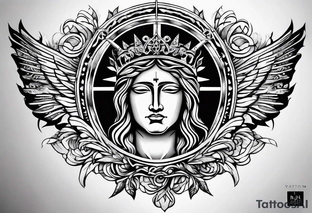 simbolo de jesus tattoo idea