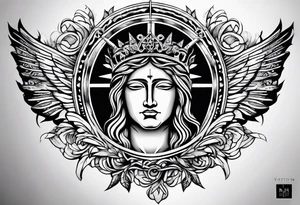 simbolo de jesus tattoo idea