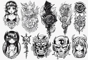 Anime tattoo idea