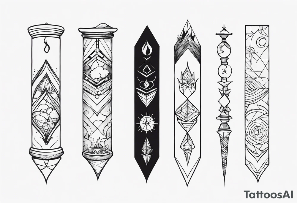 Reincarnation forearm tattoo tattoo idea