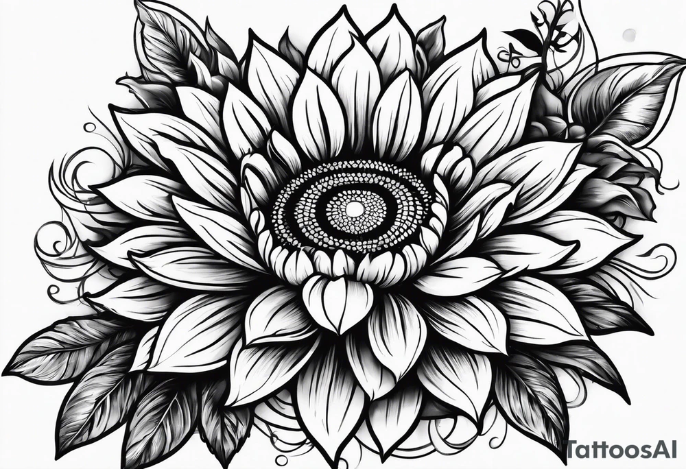 Small Tatto on hand wrist with sunflover tattoo idea