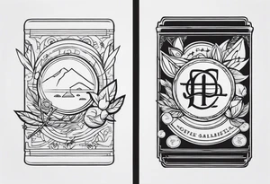 MONEY tattoo idea