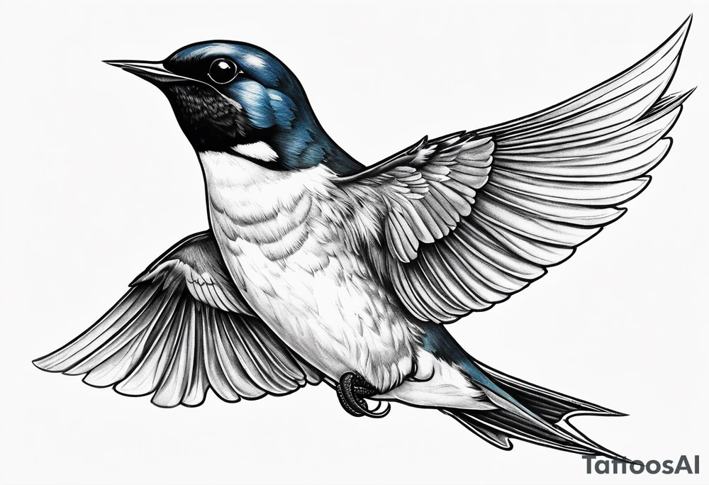 Swallow tattoo idea