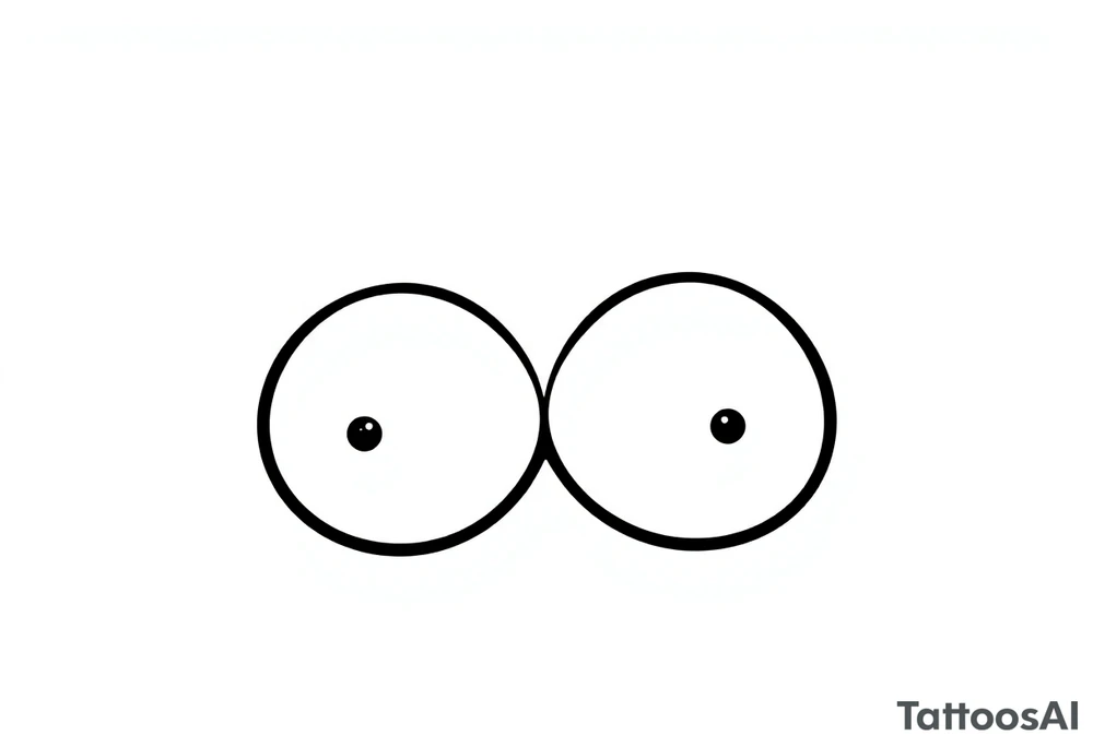 Breasts tattoo idea
