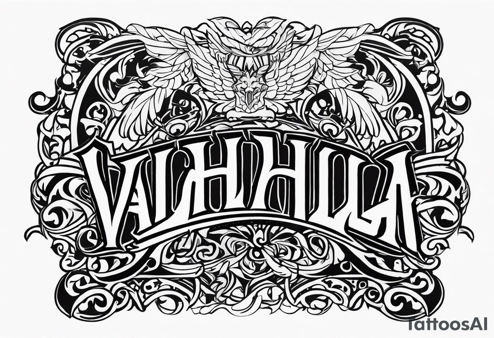 Valhalla tattoo idea