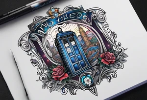 Doctor who tattoo idea