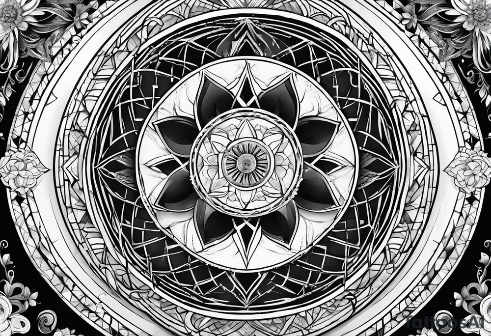 Sacred geometry, tattoo idea
