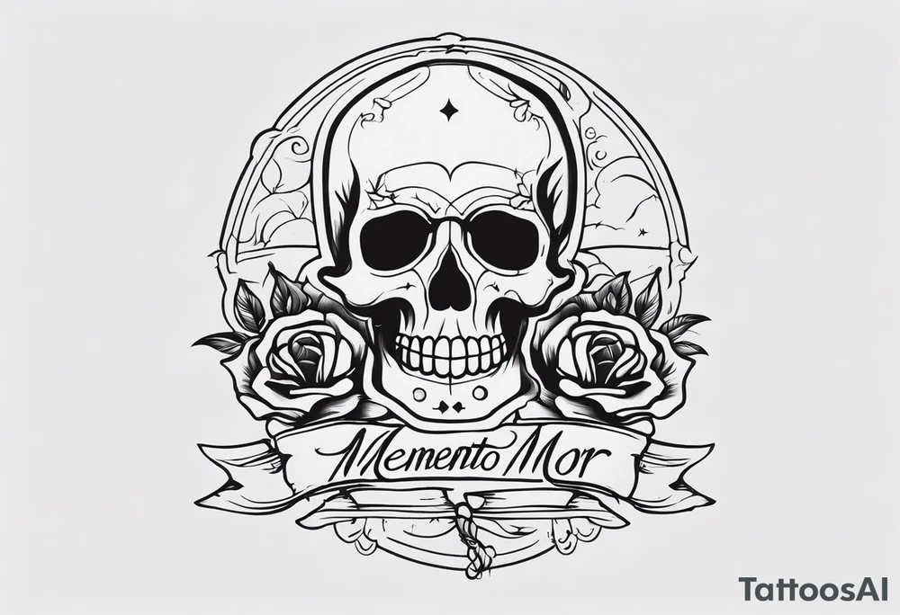Memento mori tattoo idea