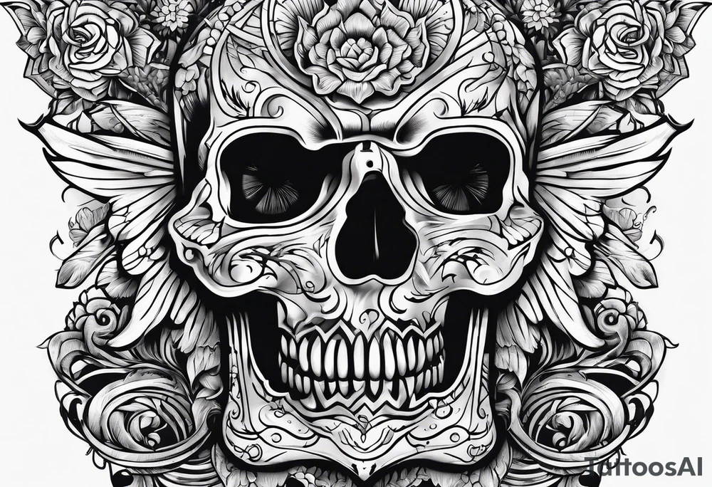 Only The Strong Survive tattoo idea