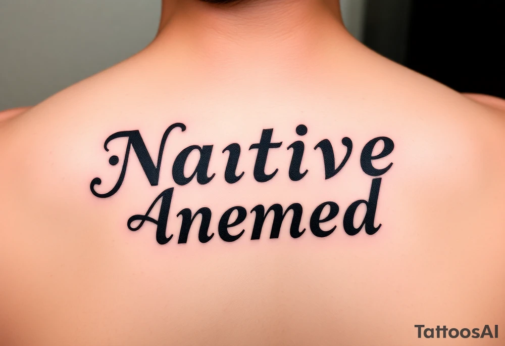Native American themed tattoo idea
