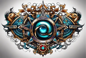 Sadism  symbol meaning tattoo design tattoo idea