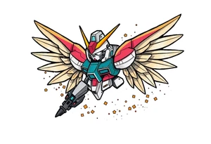 Gundam wing tattoo idea