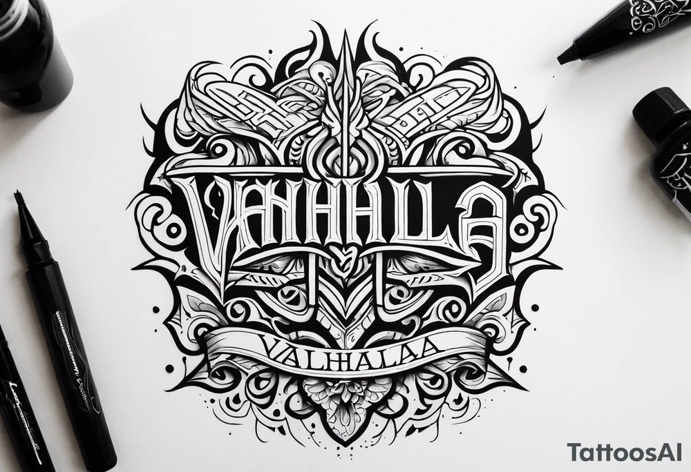 Valhalla tattoo idea