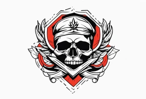 Black revolutionary tattoo tattoo idea