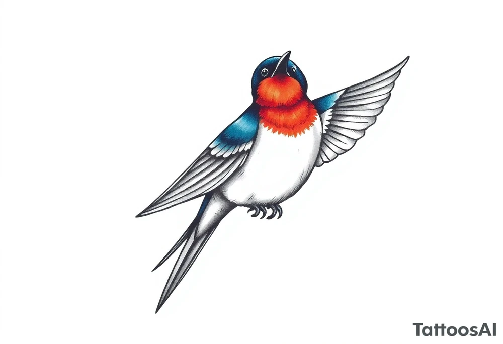 Swallow tattoo idea