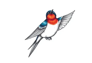 Swallow tattoo idea