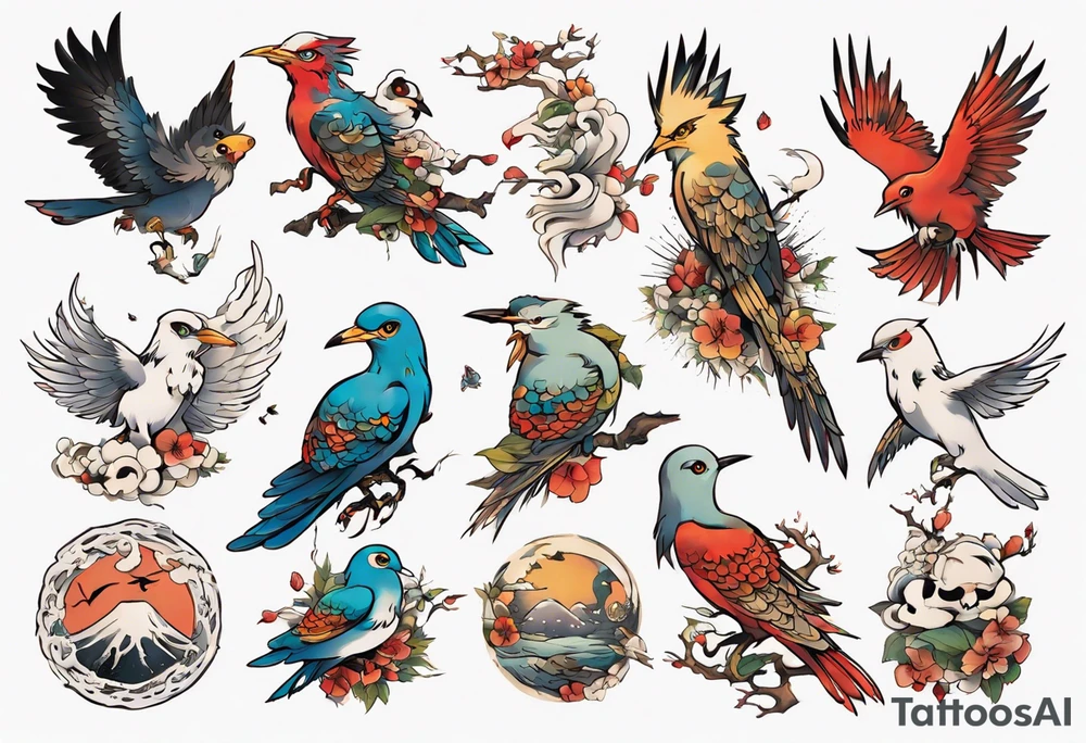 free bird, cannot change tattoo idea
