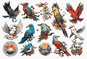 free bird, cannot change tattoo idea