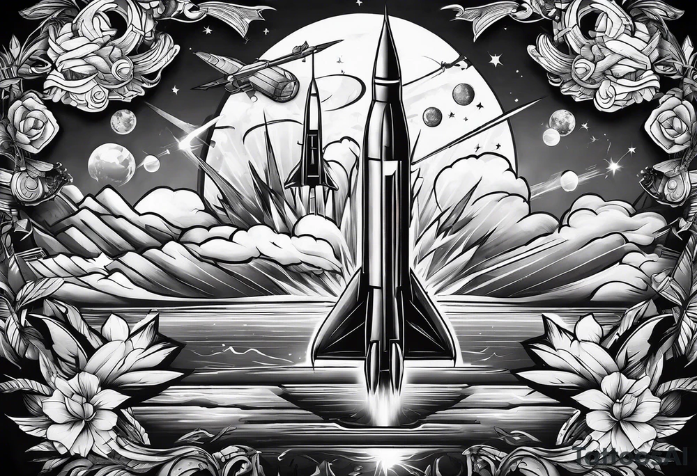 Missiles tattoo idea