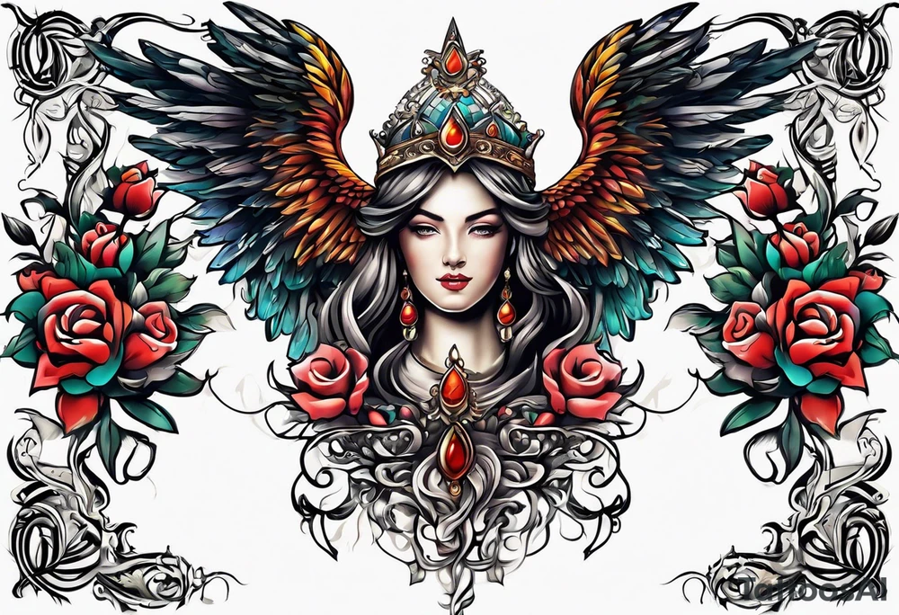 Heaven entrance tattoo idea