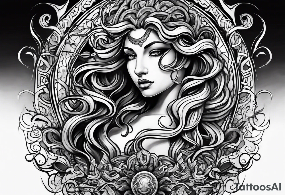 medusa tattoo idea