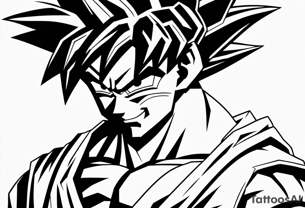 Son Goku tattoo idea