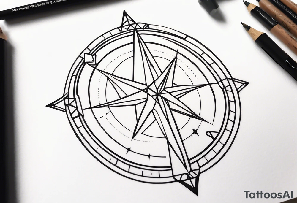 Coordinates tattoo idea