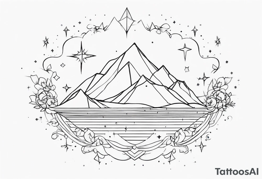 Sparkles tattoo idea